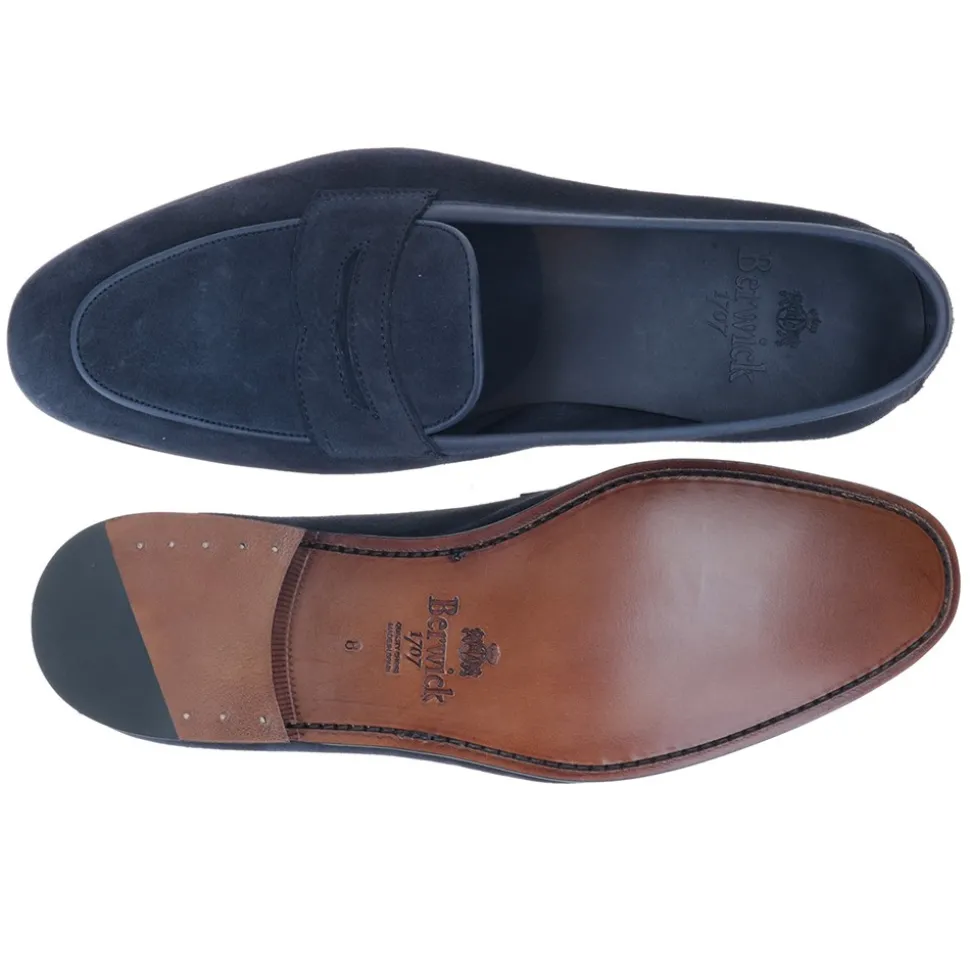5541-T01 JANUS CALF NAVY - Unlined